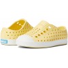 Girls' Fashion Shoes Athletic | Native Shoes Unisex Jefferson Sneakers for Toddlers & Little Kids Lightweight EVA Comfortable and Perforated Slip-on Style Shoes Gone Bananas Yellow Shell White 10 Toddler M