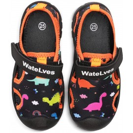 Girls' Fashion Shoes Outdoor | WateLves Girls Boys Water Shoes Quick Dry Slip Aqua Socks for Beach Swim Pool Sandals Outdoor Toddler Little Kid