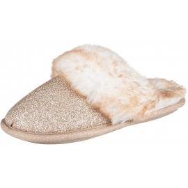 Girls' Fashion Shoes Slippers | Jessica Simpson Girls Comfy Slippers Cute Faux Fur Slip-on Shoes Memory Foam House Slipper