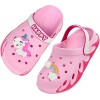 Girls' Fashion Shoes Slippers | Weweya Kids Garden Clogs Summer Cute Sandals Slippers with Cartoon Charms for Boys Girls Toddler Outdoor Indoor