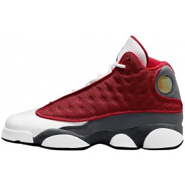 Boys' Fashion Shoes Athletic | Big Kid's Jordan 13 Retro Red Flint Gym Red Black-Flint Grey-Wht 884129 600