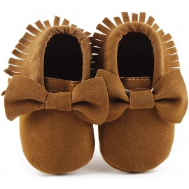 Boys' Fashion Shoes Slippers | CENCIRILY Infant Baby Fringe Moccasin Slipper Boys Girls Tassel Suede Leather Toddler Sneakers Soft Sole First Walking Loafers Crib Shoes