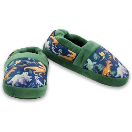 Boys' Fashion Shoes Slippers | Jurassic World Dinosaur Boys Toddler Plush Aline Slippers