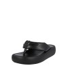 Women Sandals | Karl Lagerfeld T-Bar Sandals 'LAGUNA' in Black - ZC90435