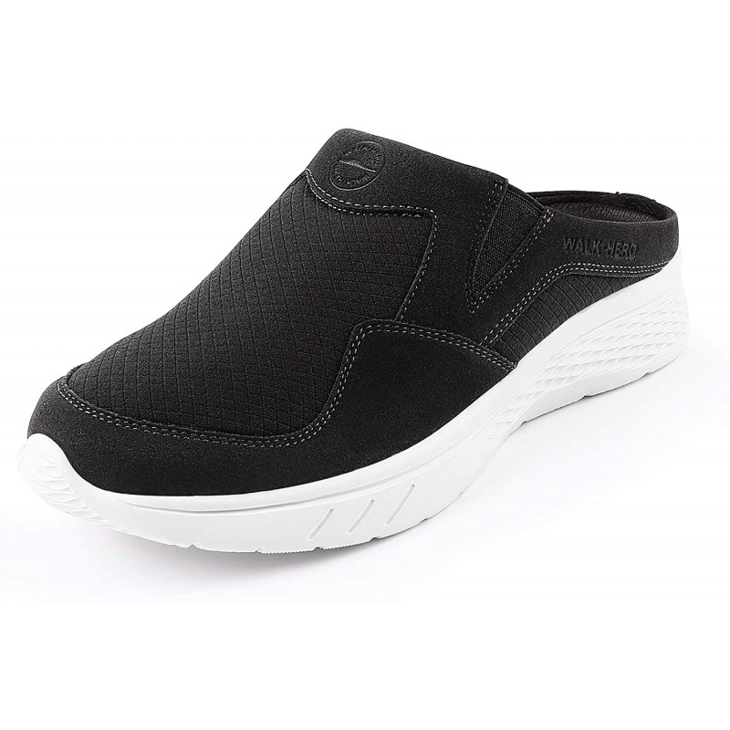 Womens Mule Sneakers Walking Shoes for Women with Arch Support Orthopedic Slip On Clog for Ladies