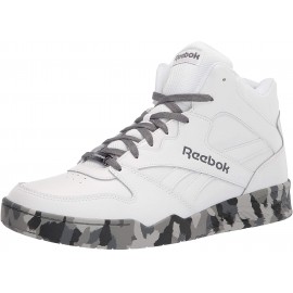 Reebok Men's BB4500 Hi 2 Sneaker White Cold Grey 8 Wide